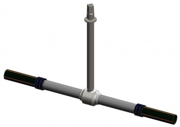 Ball Valve KPV-G, Transitional Piece Steel - PE, Underground Installation PN10 DY VX PX PG0 DN32-DN225