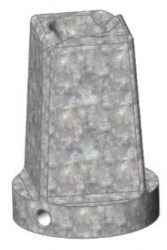 Square Cap for Stem for Ball Valve KP - ISO DN25-DN50