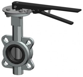Wafer Butterfly Valve LZL CI/DI PN16 DN40-DN200